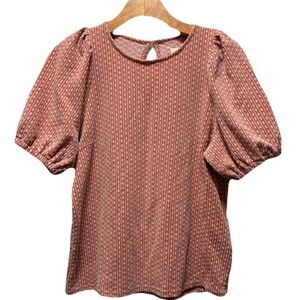 Puffy Sleeved Knit Top (Madewell)